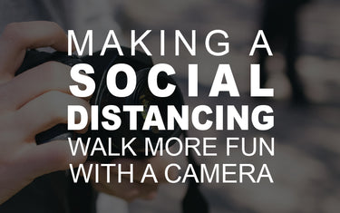 Making a Social Distancing Walk More Fun with a Camera