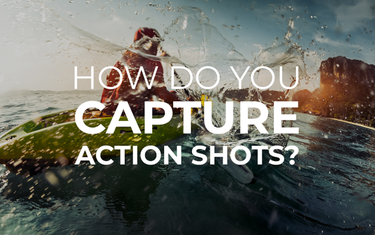 How do you capture action shots?