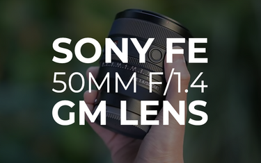 Sony FE 50mm f/1.4 GM Lens