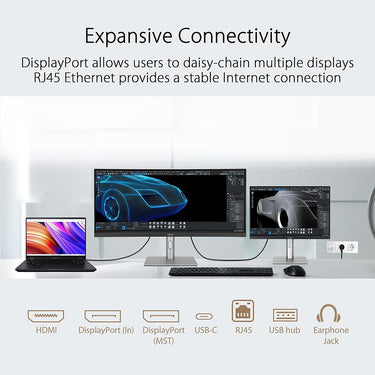 ASUS ProArt Display 34" Ultrawide Curved Professional HDR Monitor - PA34VCNV