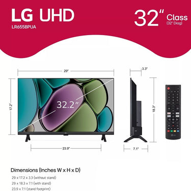 LG 32 inch Class LR65 Series LED HD WebOS TV - Open Box