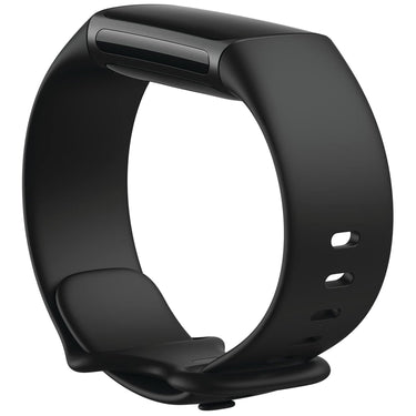 Fitbit Charge 6 & Charge 5 Infinity Bands, Black, Large