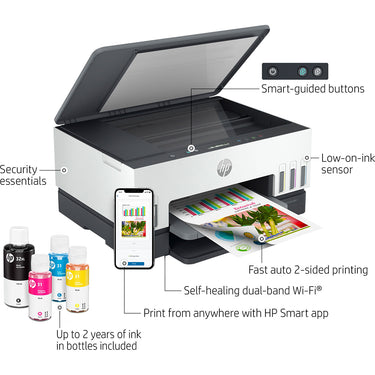 Hewlett Packard Smart Tank 6001 Wireless Inkjet All-in-One Printer (2H0B9A)