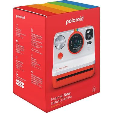 Polaroid Originals Now 2nd Generation i-Type Instant Film Camera - Red (9074) - Open Box