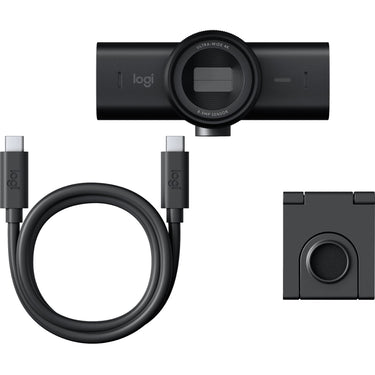 Logitech The Master MX Brio UHD 4K 2160p 8.5mp Webcam, Black (960-001558)