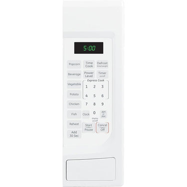 GE 1.4 Cu. Ft. Capacity Countertop Microwave Oven, White - Open Box