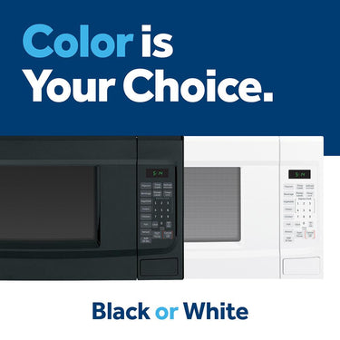GE 1.4 Cu. Ft. Capacity Countertop Microwave Oven, White - Open Box