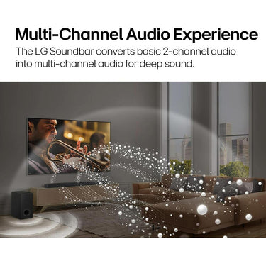 LG 9.1.5 Channel Dolby Atmos Soundbar w/ Rear Speakers and Subwoofer - Open Box