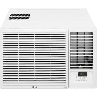 LG 12,200 BTU Smart Wi-Fi Window Air Conditioner, Cooling/Heating, 230V Refurbished