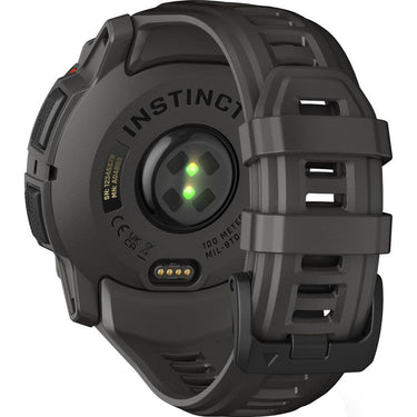 Garmin Instinct 3 - 50 mm Outdoor GPS Smartwatch, SOLAR, Black with Charcoal Band