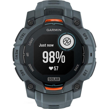 Garmin Instinct 3 - 45 mm Outdoor GPS Smartwatch, SOLAR, Twilight with Twilight Band