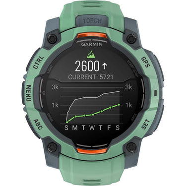 Garmin Instinct 3 - 45 mm Outdoor GPS Smartwatch, AMOLED, Neo Tropic w/ Neo Tropic Band
