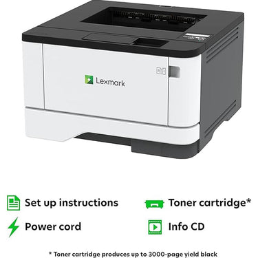 Lexmark MS431dw Wireless Black and White Laser Printer (29S0100)