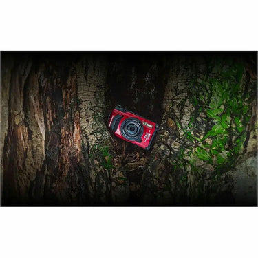 OM SYSTEM Olympus Tough TG-7 12MP 4K 2160p Underwater Camera, Red (V110030RU000)