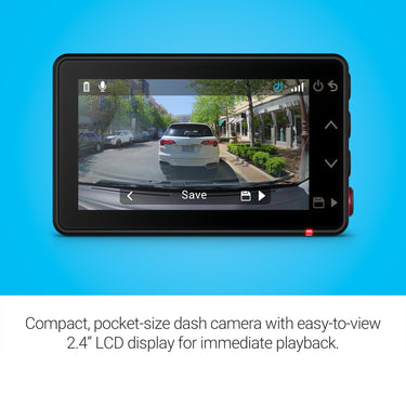 Garmin Dash Cam X210 1440p HD, 140-degree FOV, Clarity Polarizer, Voice Control, GPS