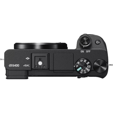 Sony a6400 Mirrorless Camera + 16-50mm f/3.5-5.6 Lens - ILCE6400K/B (OPEN BOX)