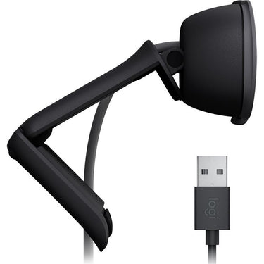 Logitech Core Brio 100 1080p Full HD Webcam in Black - 960-001580