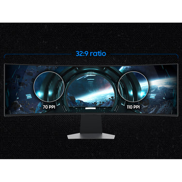 Samsung 49" Odyssey OLED G9 Dual QHD 240Hz 0.03ms Curved Gaming Monitor Open Box