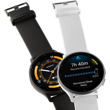 Garmin Venu 3 Health and Fitness GPS Smartwatch (45mm) + Charging Doc + Dust Cover