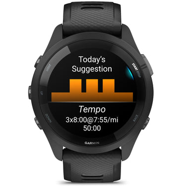 Garmin Forerunner 265 GPS Smartwatch - 46mm + Charging Dock + Protector Bundle