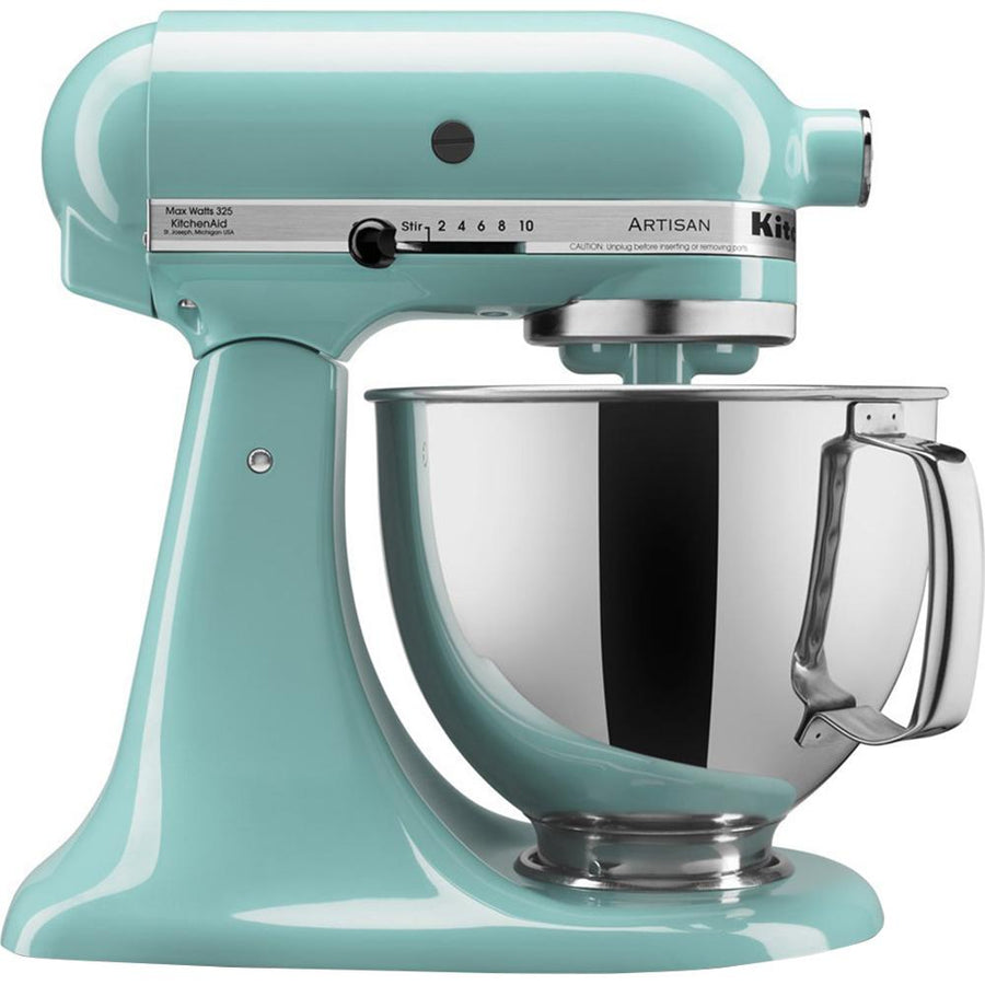 KitchenAid Artisan Series 5-Quart Tilt-Head Stand Mixer in Aqua Sky - KSM150PSAQ - Open Box