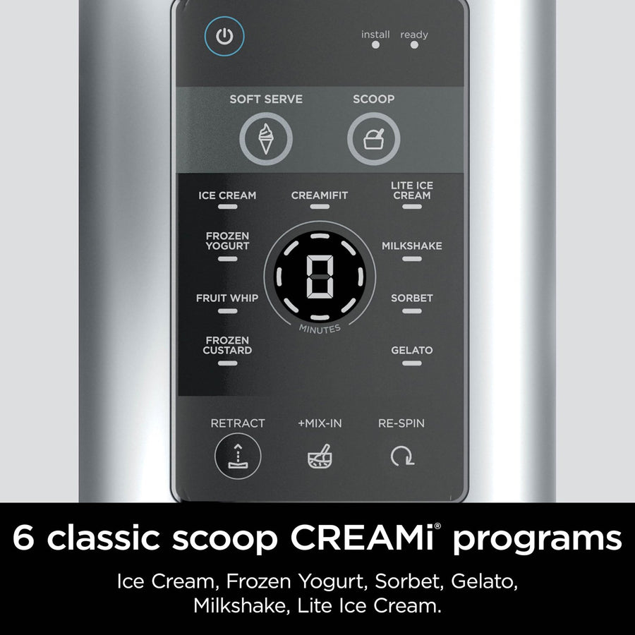 Ninja CREAMi Swirl 13-in-1 Soft Serve Ice Cream Machine - Factory Refurbished
