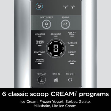 Ninja CREAMi Swirl 13-in-1 Soft Serve Ice Cream Machine - Factory Refurbished