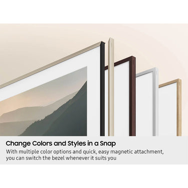 Samsung 65" The Frame Customizable Bezel, Modern White - VG-SCFF65WTBZA (2025)