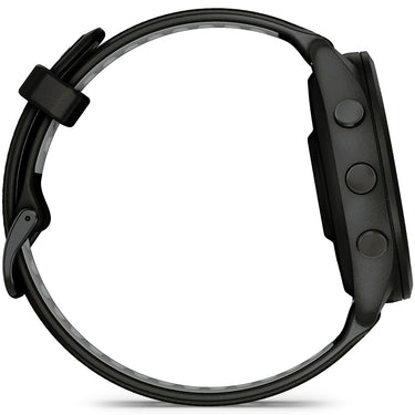 Garmin Forerunner 265 GPS Smartwatch - 46mm Black/Gray + 2 Year Warranty Bundle