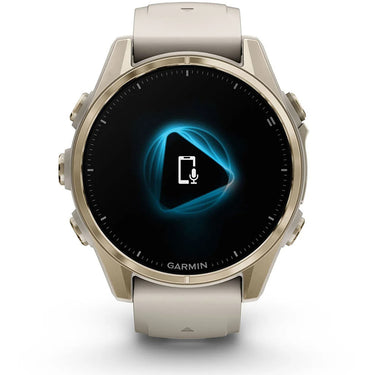 Garmin Fenix 8 43mm Smartwatch, AMOLED, Sapphire, Soft Gold + Accessories Bundle