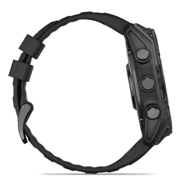Garmin Fenix 8 51 mm, AMOLED Slate Gray with Black Silicone + Charging Doc + Dust Cover