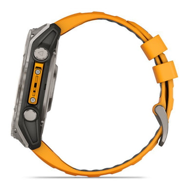 Garmin Fenix 8 51 mm, AMOLED Sapphire, Titanium Band + Charging Doc + Dust Cover