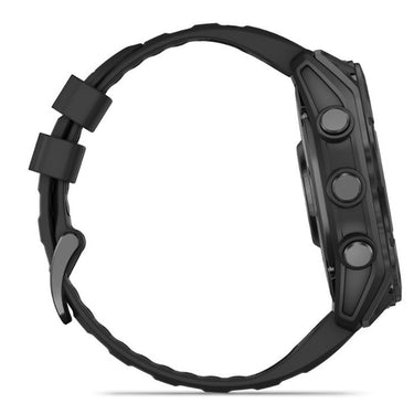 Garmin Fenix 8 51mm AMOLED Sapphire, Carbon Gray DLC Band + Charging Doc + Dust Cover