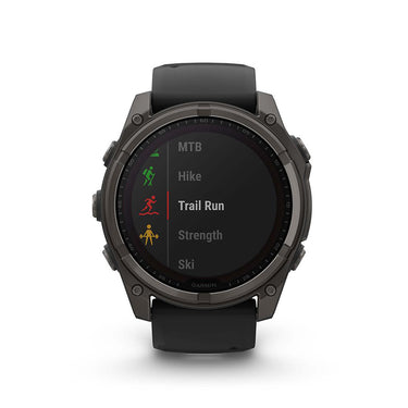 Garmin Fenix 8 47mm Smartwatch, Solar Sapphire + Accessories Bundle