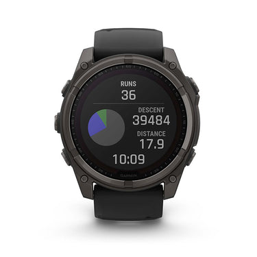 Garmin Fenix 8 47mm Smartwatch, Solar Sapphire + Accessories Bundle