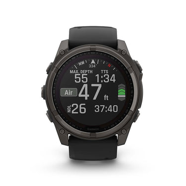 Garmin Fenix 8 51mm Smartwatch, Solar, Sapphire + Accessories Bundle