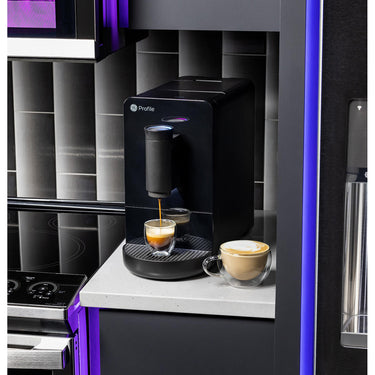 GE Profile Automatic Espresso Machine, One-Touch Brew (Black) - Open Box