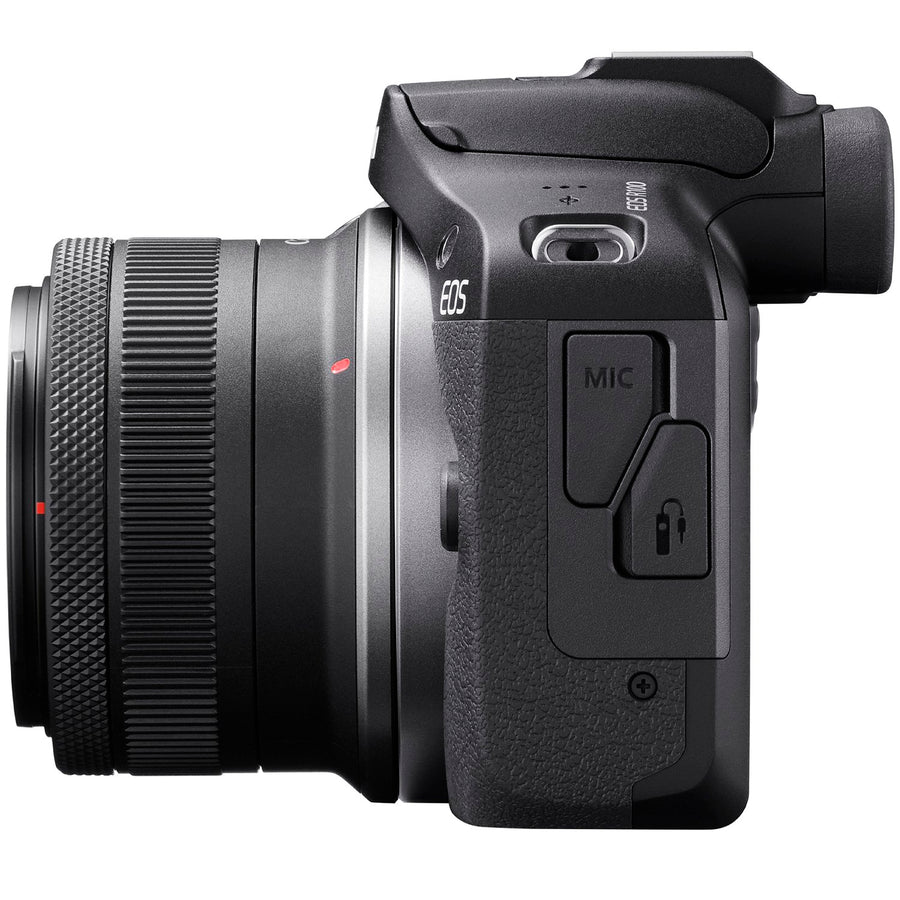 Canon EOS R100 4K Camera Double Zoom Lens + RF-S18-45mm & RF75-300mm