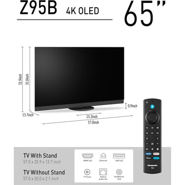 Panasonic Z95BP Series 65 inch OLED 4K Ultra HD Smart Fire TV