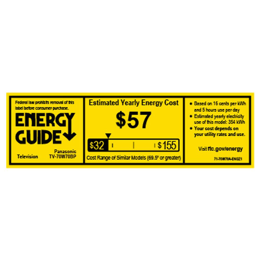 Panasonic W70 Series 70 inch LED 4K Ultra HD Smart Fire TV