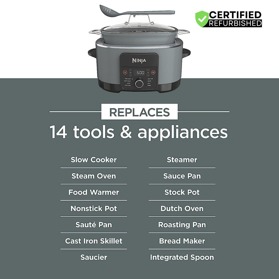 Ninja Foodi Possible Slow Cooker PRO Multi-Cooker (MC1001), Renewed