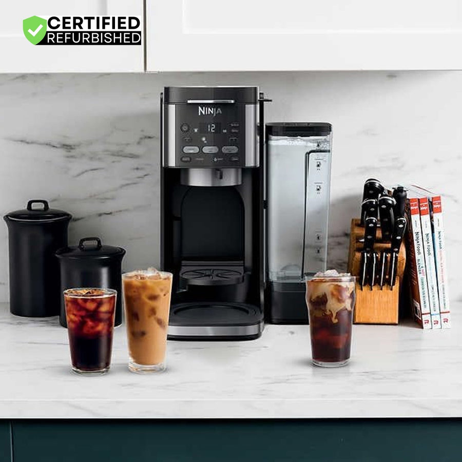 Ninja CFP105 DualBrew Hot & Iced Coffee Maker (Black) Refurbished