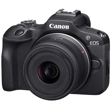 Canon EOS R100 Mirrorless Camera + 18-45mm F4.5-6.3 IS STM Lens Kit Premier Bundle