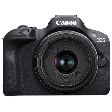 Canon EOS R100 Mirrorless Camera + 18-45mm F4.5-6.3 IS STM Lens Kit Premier Bundle