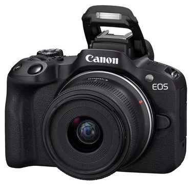 Canon EOS R50 Mirrorless Camera Black + 18-45mm IS STM Lens Kit Premier Bundle