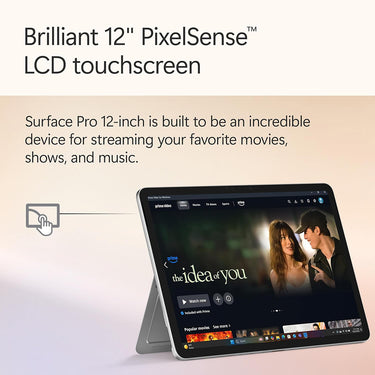Microsoft Surface Pro Copilot+ PC 12", Snapdragon X Plus, 16GB RAM, 256GB, Platinum