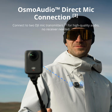 DJI Osmo 360 Adventure Combo, 8K 360 Degree Camera 3 Batteries, Waterproof