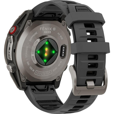 Garmin fenix 8 Pro 47 mm, AMOLED, Sapphire, Carbon Gray DLC Titanium