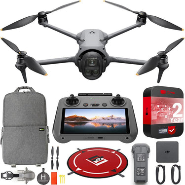 DJI Mavic 4 Pro Triple Camera Drone Quadcopter + RC 2 Remote + Extended Warranty Kit
