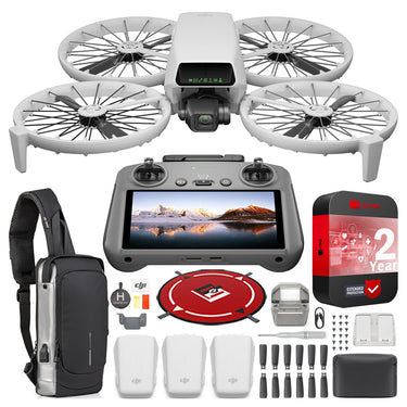 DJI Flip Drone Fly More Combo 4K UHD Quadcopter with RC 2 Remote + Accessory Bundle